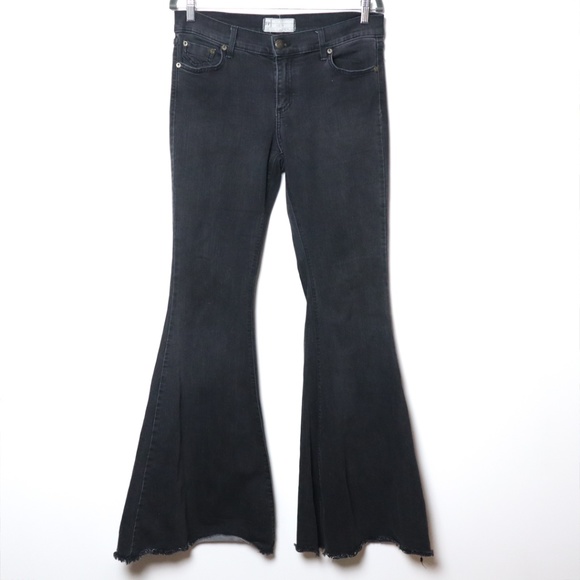 Free People Denim - Free People | Raw Trim Bell Bottoms 31 LONG